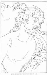 Rubens Quadri Famosi Jugement sketch template