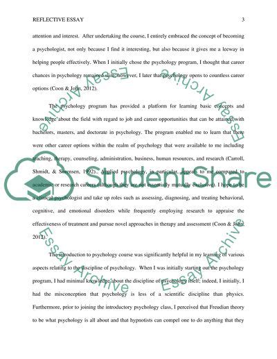 reflection paper  counseling reflective statement