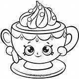 Shopkins Shopkin Teacup Colorear Marker Macarons Scribblefun Munching Carrie Oki Todoroki Shoto Strawberry Stack Pancake Ingrahamrobotics sketch template