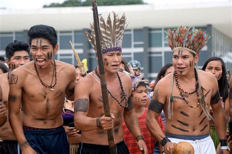 brazil world cup 2014 protests indigenous tribes clash