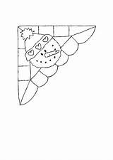 Corner Coloring Pages sketch template