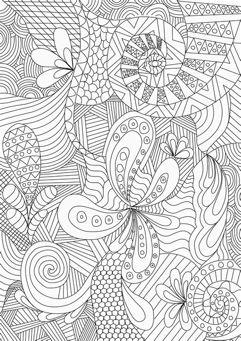 detailed coloring pages printable