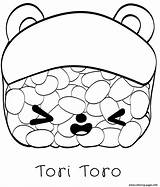 Num Noms Toro Tori sketch template