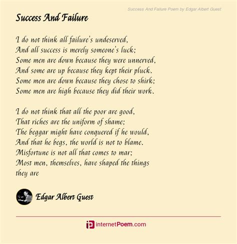 success  failure poem  edgar albert guest