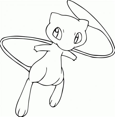 mew coloring pages educative printable pokemon coloring pages