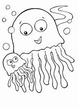 Jellyfish Medusa Ausmalbilder Colorare Qualle Ausdrucken Kostenlos Malvorlagen Pesci Dentistmitcham sketch template
