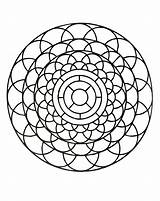 Mandala Mandalas Pages Coloriage Coloriages Rounds Adult Nggallery Justcolor Colorare sketch template