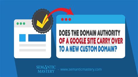 domain authority   google site carry     custom