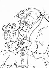 Coloring Beast Pages Beauty Kids Disney Colouring Book Sheet sketch template