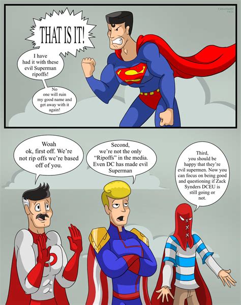 superman  evil supermen  cartoonfan  deviantart