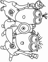 Despicable Coloring Pages Kids Print Template Z31 Printable Prints Printables Color Sketch sketch template