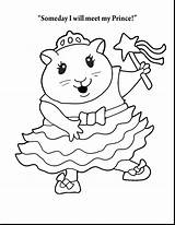 Coloring Pages Hamster Baby Getdrawings sketch template