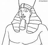 Ramses Colorir Faraones Dibujar Ramsés Acolore Egito Imprimir Stampare sketch template