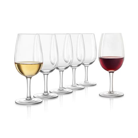 Final Touch Iso 7 25 Ounce Wine Tasting Glass Set Of 6