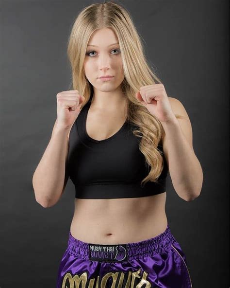 Rebecca Sanderson On Instagram “canadian Kickboxer Bree Howling