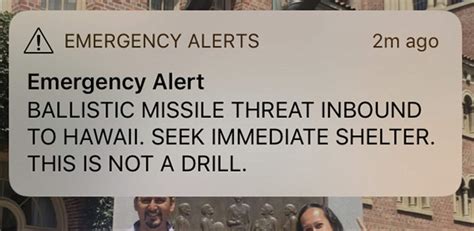 hawaii officials mistakenly warn of inbound missile the blade