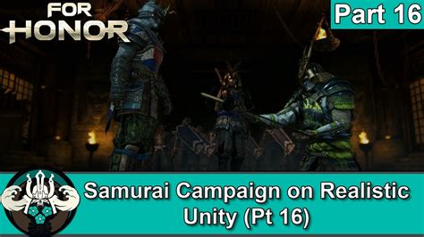 for honor samurai campaign walkthrough on realistic part 16 seijuro orochi boss ps4 pro