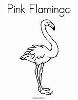 Coloring Pink Flamingo Pages Color Print Preschool Flamingos Noodle Printable Colouring Sheets Twisty Kids Twistynoodle Bird Built California Usa Choose sketch template