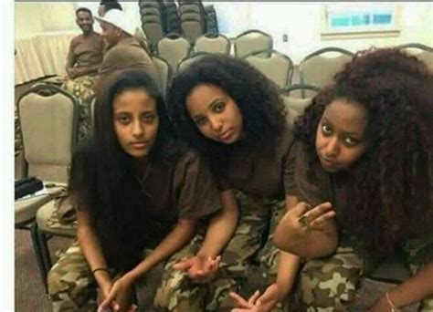 Checkout These Gorgeous Eritrean Military Women