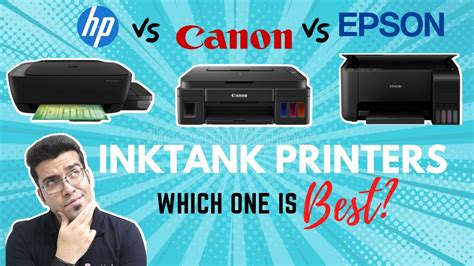 🔥 Canon Vs Hp Vs Epson Ink Tank Printers 🔥 Best Ink Tank Printer