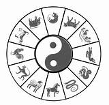 Chinois Signes Horoscope Qu Signe Zodiaque Astrologie Légende Cochon Annee Legende Alphabets sketch template
