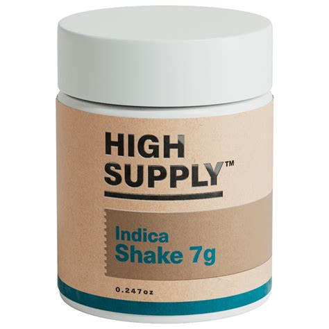 high supply indica shake  leafly