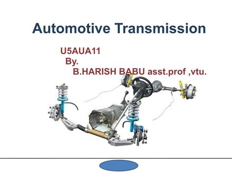 automotive transmission powerpoint    id