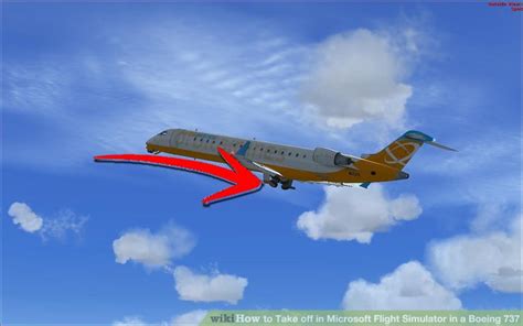 how to take off in microsoft flight simulator in a boeing 737