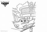 Cars Coloring Pages Lineart Pixar Printable Kids sketch template