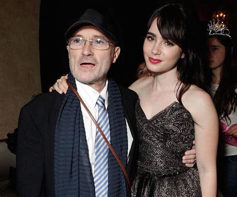 Lily Collins Writes Honest Open Letter To Her Father Phil Collins And