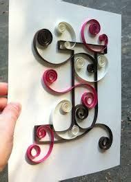 letter  quilling patterns quilling designs quilling letters