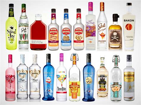 the 20 most unusual liquor flavors ever flavored liquor vodka