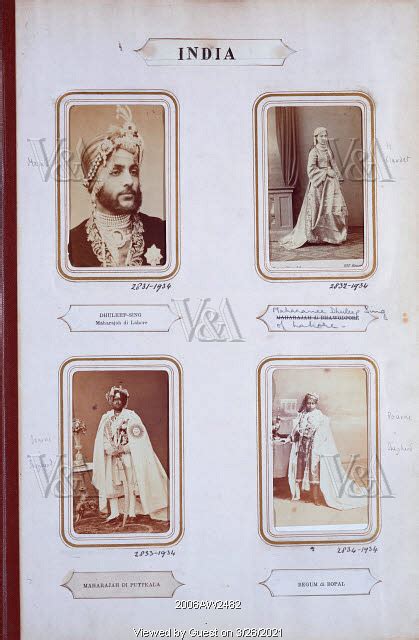 indian nobles india late  century va images