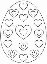 Uova Pasqua Uovo Cuori Pasquali Disegnare Archzine Decorazioni 1001 Fiocco Coniglietto Salvato Articolo sketch template
