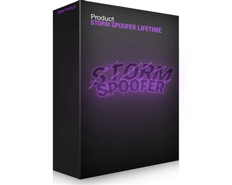 storm spoofer lifetime zeb tools
