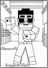 Minecraft Youngandtae sketch template