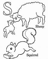 Letter Coloring Pages Alphabet Abc Sheets Letters Printable Squirrel Print Activity Kids Color Go Sheep Next Back Gif sketch template