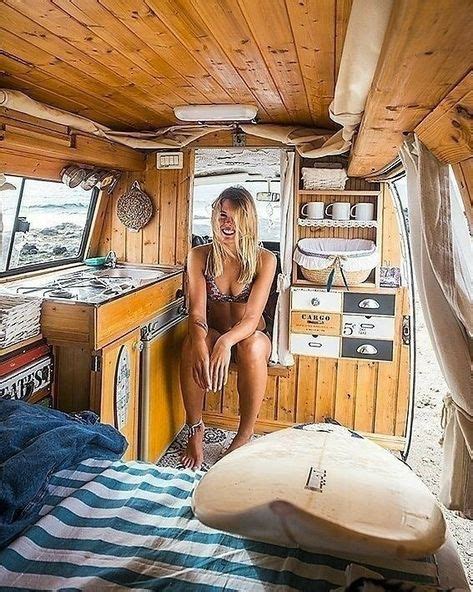 simple  impressive rv travel trailers design   bus camper van life van camping