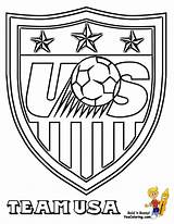 Coloring Soccer Pages Sheets Colouring Printable Yescoloring Usa sketch template