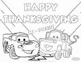 Thanksgiving Coloring Disney Cars Pages Kids Mcqueen Lighting Lightning Drag Mac Mouse Users Computer Holiday Desktop Season Right Mater Click sketch template