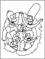 Colorare Disegni Homer Bart Familia Bambini Bestcoloringpagesforkids Elegante Sponsored Iago sketch template