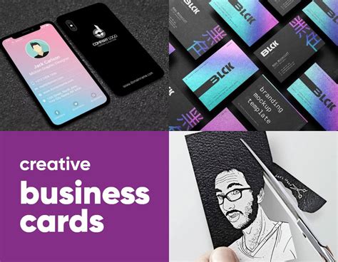 creative business card ideas  mimic concepts