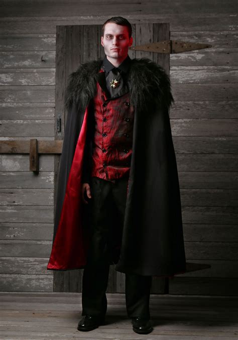 Adult Deluxe Men S Vampire Costume