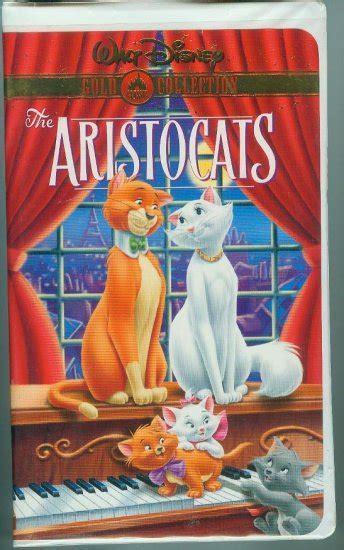 disneys the aristocats vhs movie 2000