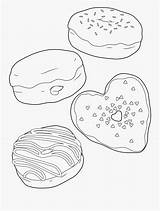 Donut Donuts Dunkin Clipartkey sketch template