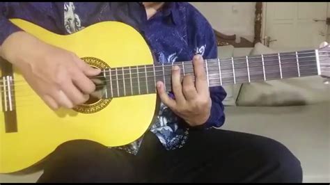 hymne guru lagu wajib tutorial fingerstyle youtube