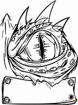 Scary Eye Coloring Eyes Pages Drawing Getdrawings sketch template