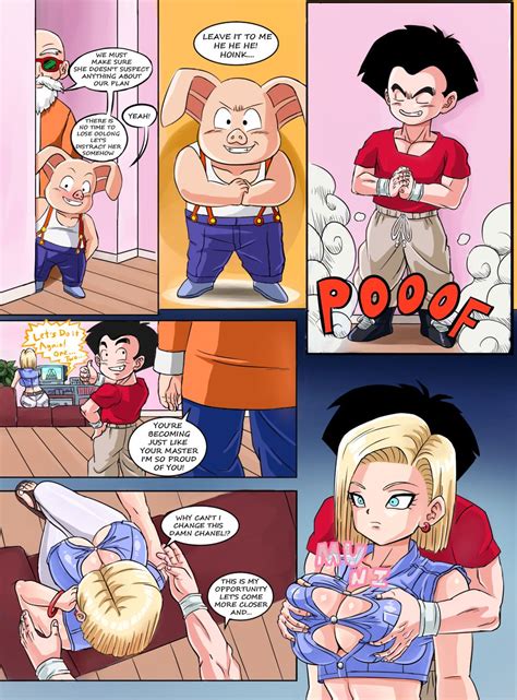 Pink Pawg Android 18 Is Alone Dragon Ball Z Porn
