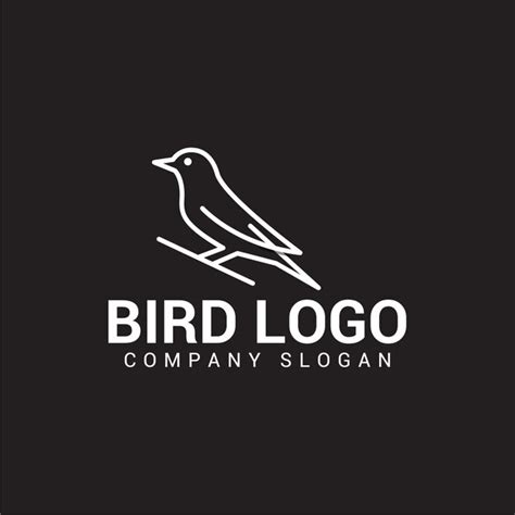 bird logo premium vector