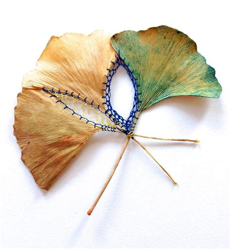 embroidered leaves  hillary fayle colossal